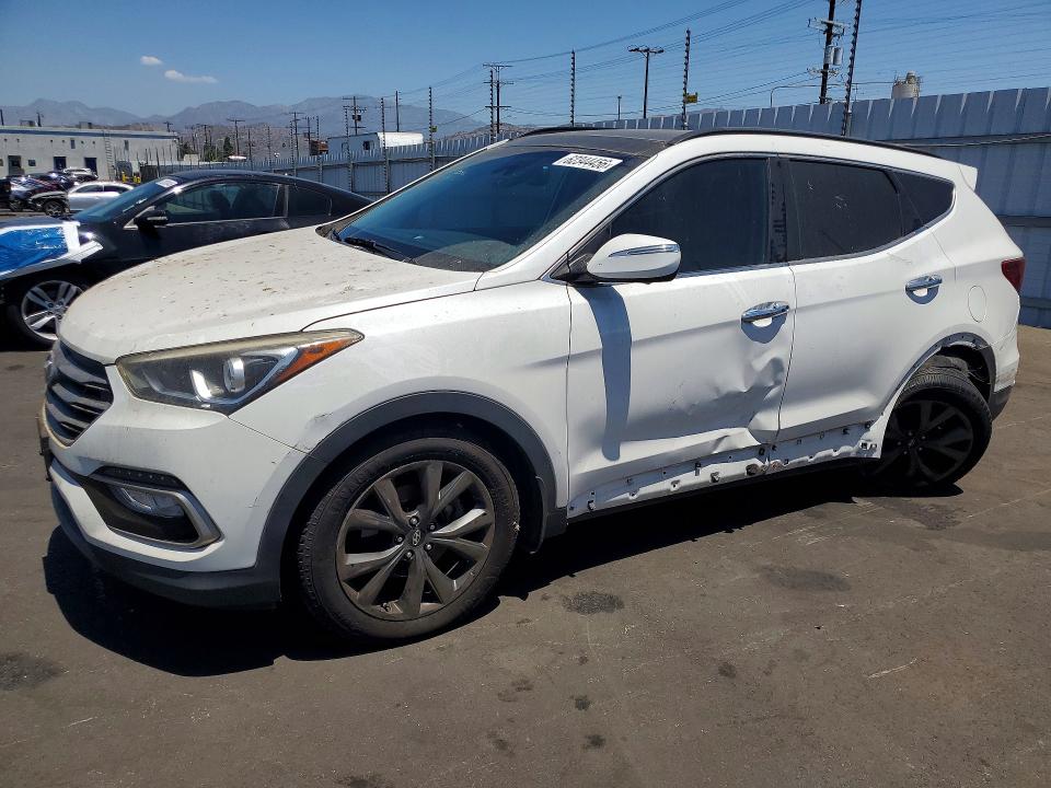 2017 Hyundai VIN 5XYZW4LA6HG444796 COPART salvage auction — FRONT END, Ca - Dis/Dlr/Exp Only Clean Title, sold $2,100 on 2026-07-29 (photo 1)