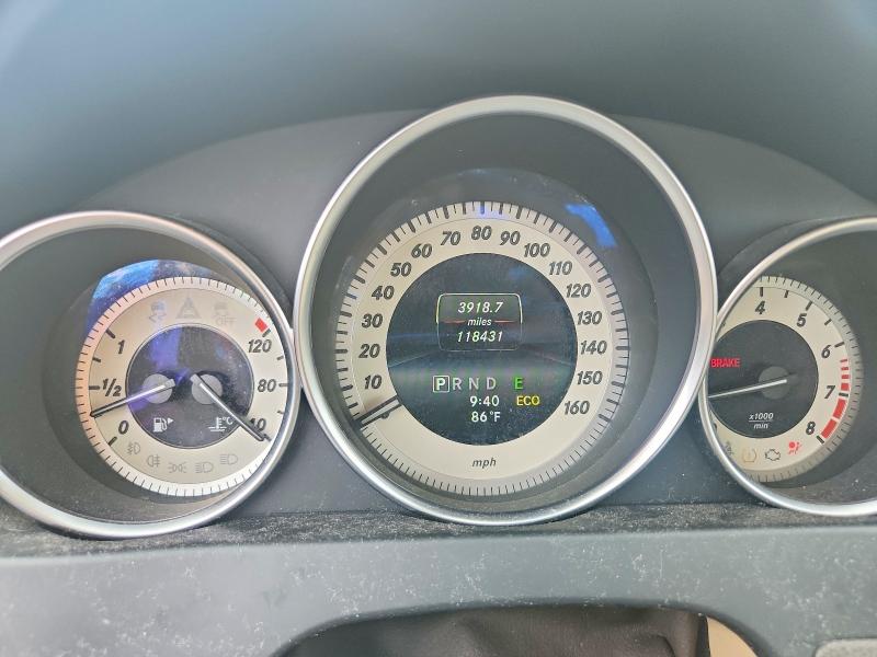 2014 Mercedes-benz C-klasse VIN WDDGF8AB6ER306401 COPART salvage auction — FRONT END, Ct - Cert Of Title-Salvage, sold $1,450 on 2026-08-07 (photo 9)