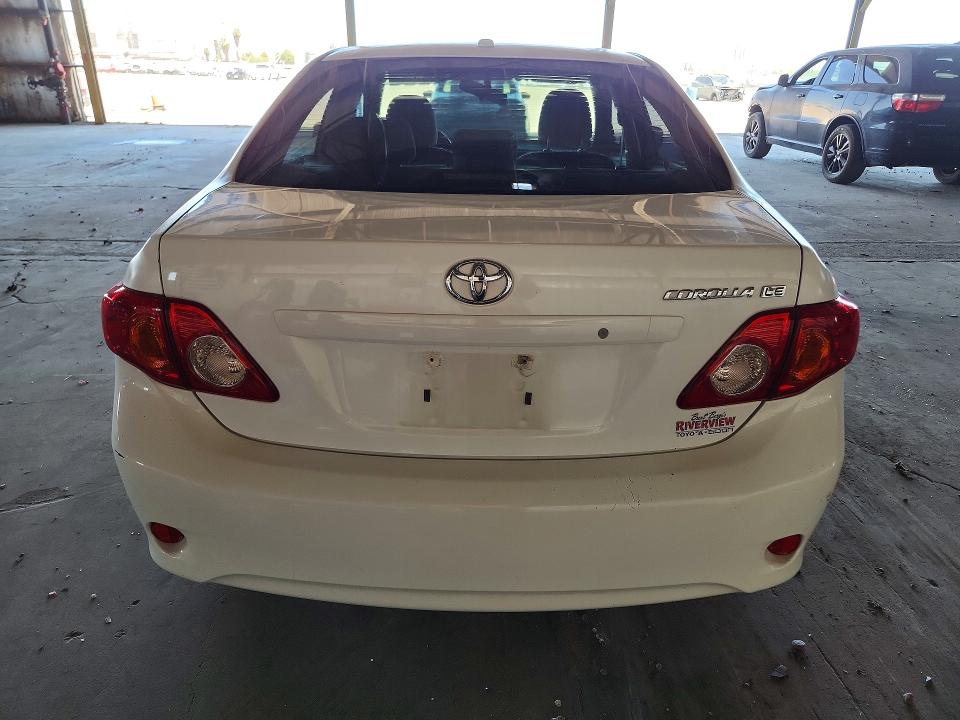 2009 Toyota Corolla VIN JTDBL40E09J032070 COPART salvage auction — MINOR DENT/SCRATCHES, MT - CERTIFICATE OF TITLE, sold $1,950 on 2026-07-15 (photo 6)