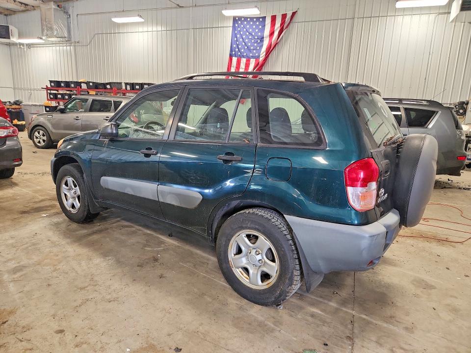 2001 Toyota Rav4 VIN JTEHH20V510041059 COPART salvage auction — MECHANICAL, MN - CERTIFICATE OF TITLE, sold $500 on 2026-07-14 (photo 2)