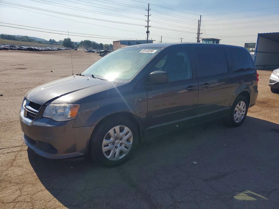 2016 Dodge Caravan VIN 2C4RDGBG1GR262740 COPART salvage auction — MECHANICAL, Co - Dis/Dlr/Exp Only Clean Title, sold $350 on 2026-07-22 (photo 1)