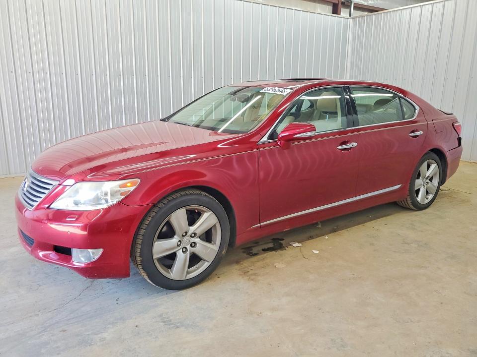 2010 Lexus Ls 460 VIN JTHGL5EF7A5039896 COPART salvage auction — REAR END, Nc - Salvage Certificate Of Title, sold $3,550 on 2026-08-26 (photo 1)