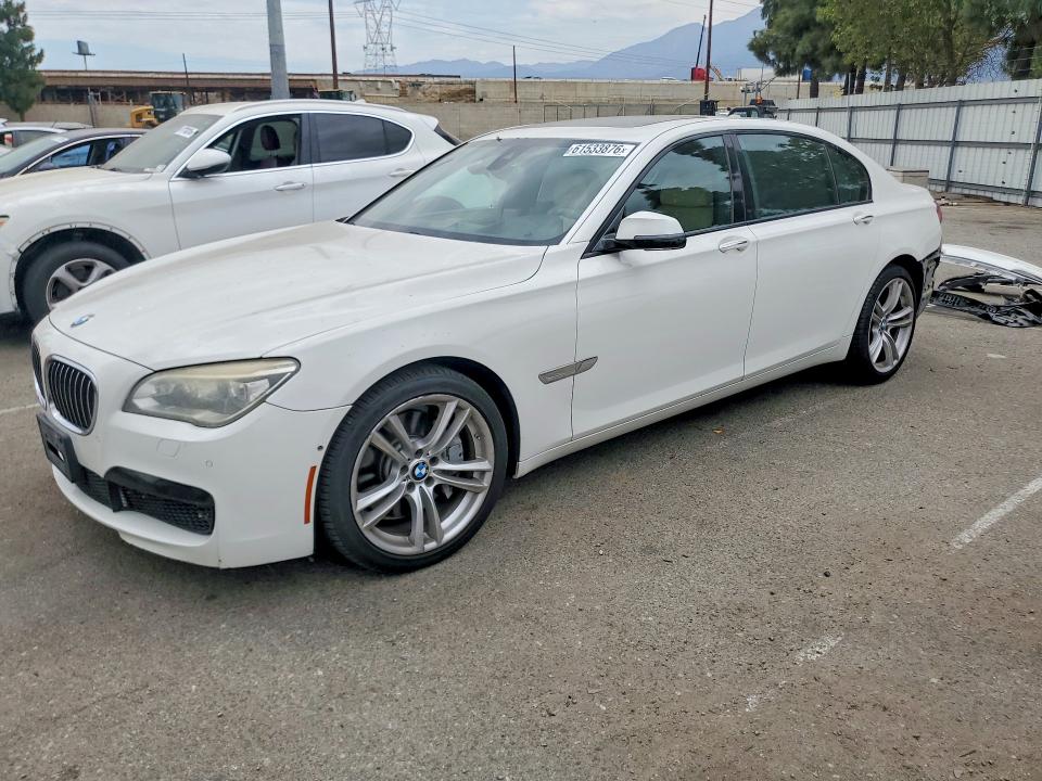 2013 BMW 7er VIN WBAYE8C56DD132296 COPART salvage auction — REAR END, Ca - Salvage Certificate, sold $475 on 2026-07-28 (photo 1)