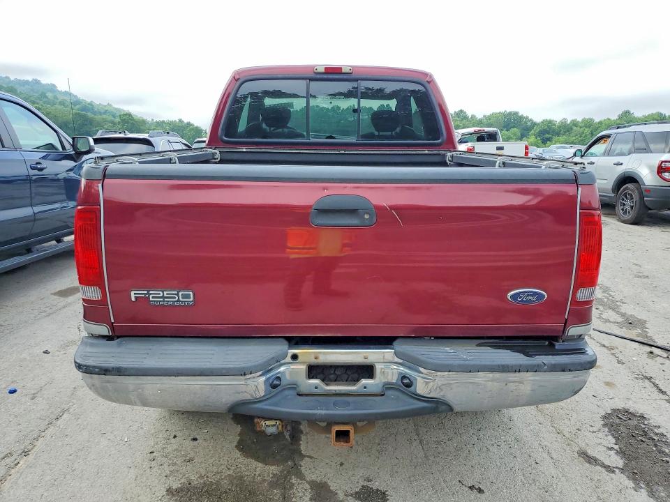 2004 Ford F-250 super duty VIN 1FTNX21L44EB74586 COPART salvage auction — UNDERCARRIAGE, PA - CERT OF TITLE, sold $1,350 on 2026-07-09 (photo 6)