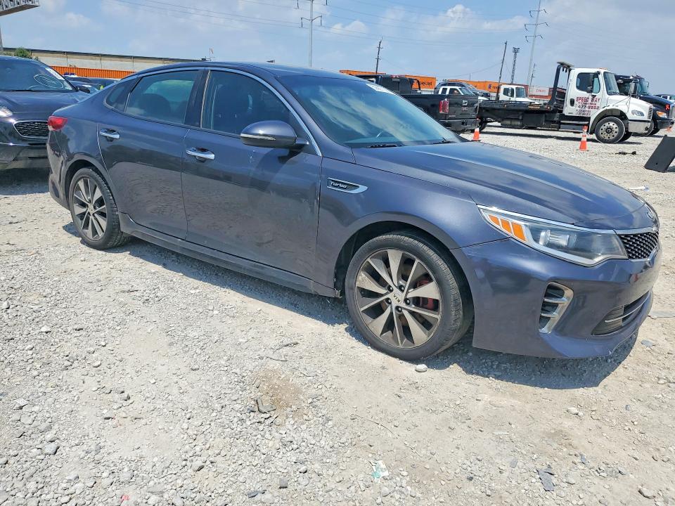 2016 Kia Optima VIN 5XXGW4L28GG090704 COPART salvage auction — MINOR DENT/SCRATCHES, Oh - Certificate Of Title, sold $1,000 on 2026-07-19 (photo 4)