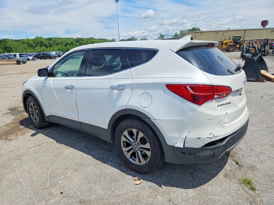 2013 Hyundai Santa fe VIN 5XYZT3LB2DG051397 COPART salvage auction — REAR END, NY - MV-907A SALVAGE CERTIFICATE, sold $1,750 on 2026-07-14 (photo 2)