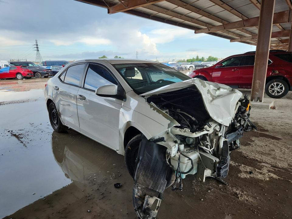2016 Toyota Corolla VIN 5YFBURHE4GP419762 COPART salvage auction — FRONT END, TX - SALVAGE VEHICLE TITLE (P), sold $800 on 2026-07-17 (photo 4)
