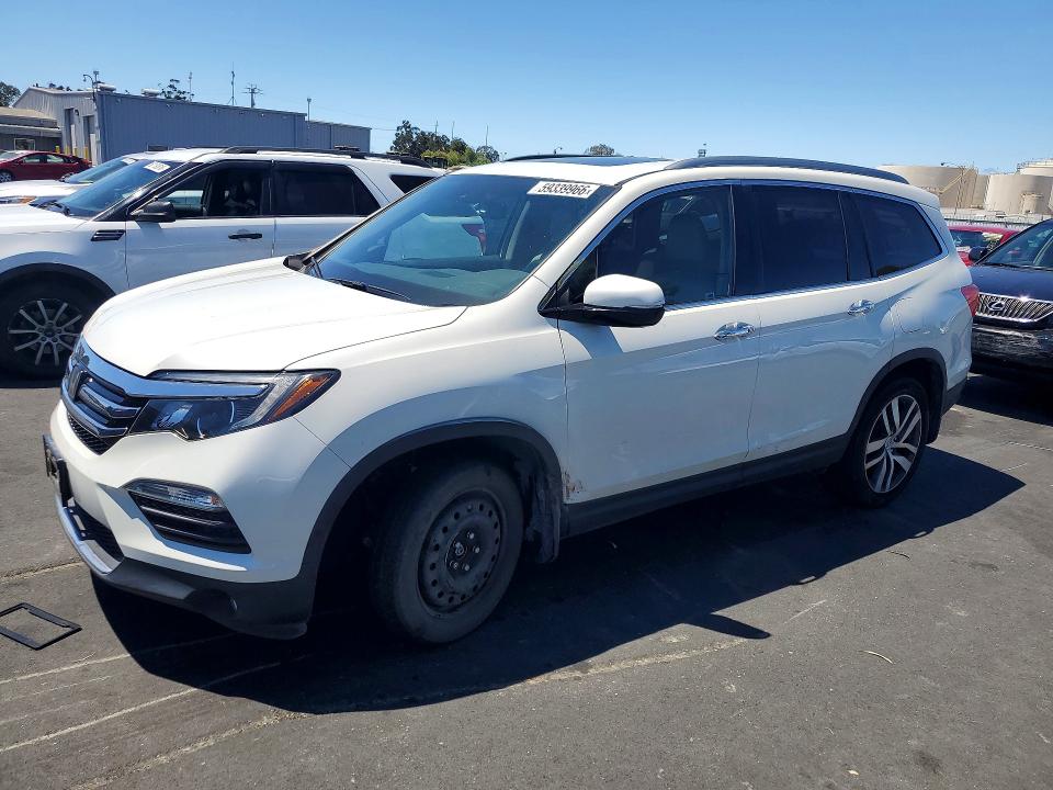 2016 Honda Pilot VIN 5FNYF6H96GB078608 — COPART salvage auction photo