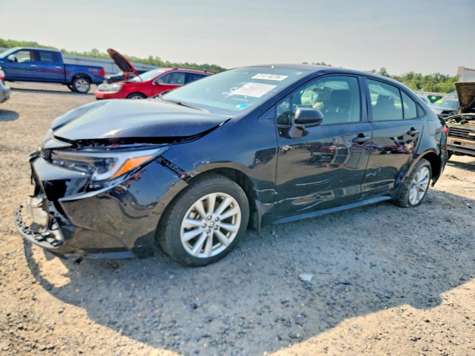 2025 Toyota Corolla VIN JTDBCMFE1SJ045326 — COPART salvage auction photo