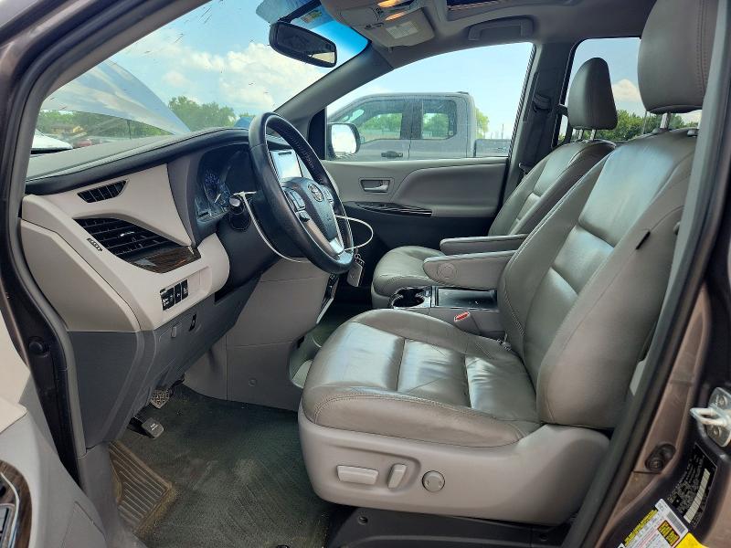 2016 Toyota Sienna VIN 5TDYK3DC7GS735505 COPART salvage auction — FRONT END, OH - CERT OF TITLE-SALVAGE, sold $800 on 2026-07-21 (photo 7)