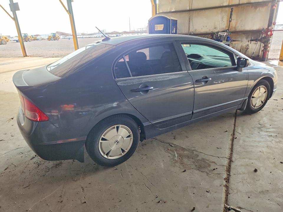2008 Honda Civic hybrid VIN JHMFA36208S024007 COPART salvage auction — ROOF, AZ - CERTIFICATE OF TITLE, sold $800 on 2026-07-20 (photo 3)