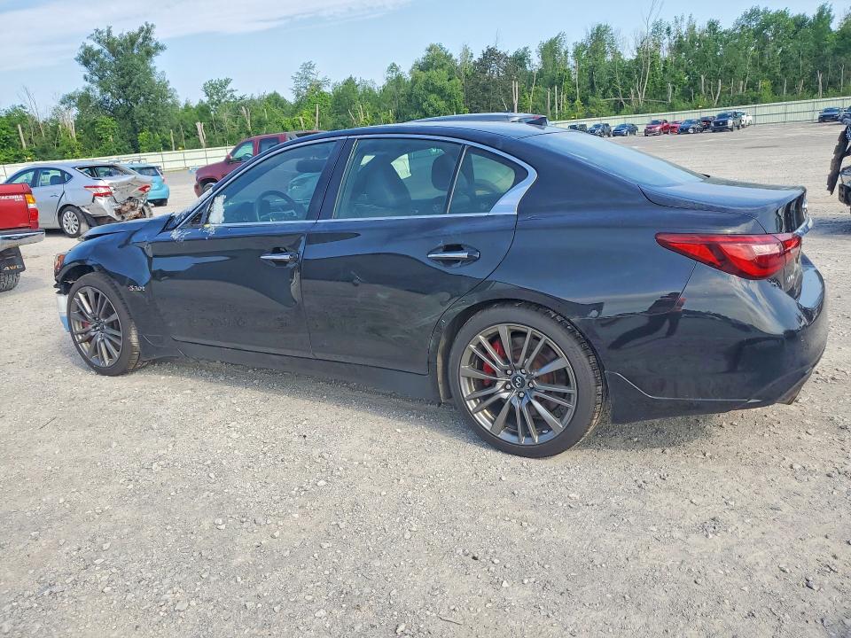 2018 Infiniti Q50 VIN JN1FV7AR3JM480808 COPART salvage auction — FRONT END, Ny - Mv-907A Salvage Certificate, sold $3,050 on 2026-07-20 (photo 2)