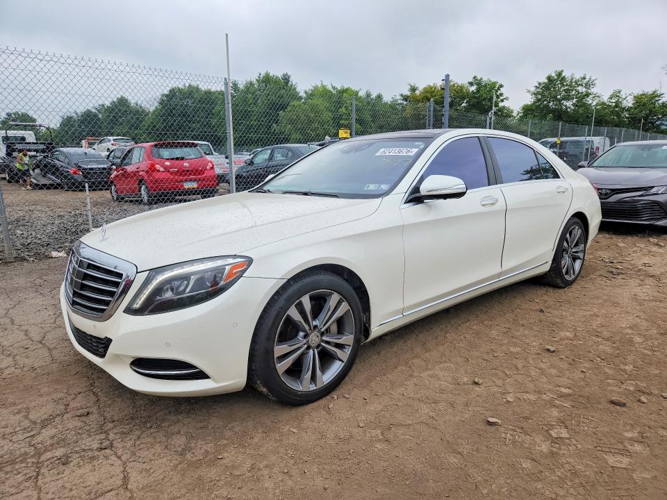 2015 Mercedes-benz S-klasse VIN WDDUG8CBXFA092722 COPART salvage auction — MINOR DENT/SCRATCHES, Pa - Cert Of Title, sold $5,100 on 2026-08-03 (photo 1)