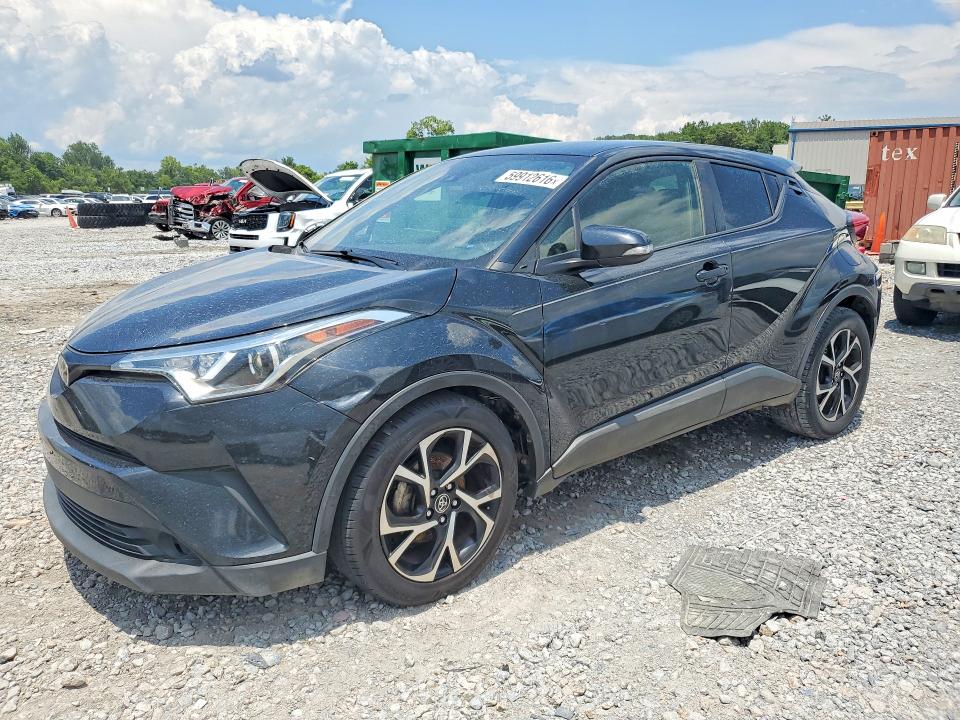 2019 Toyota C-hr VIN JTNKHMBX3K1058843 COPART salvage auction — SIDE, AL - CERTIFICATE OF TITLE, sold $6,600 on 2026-07-28 (photo 1)