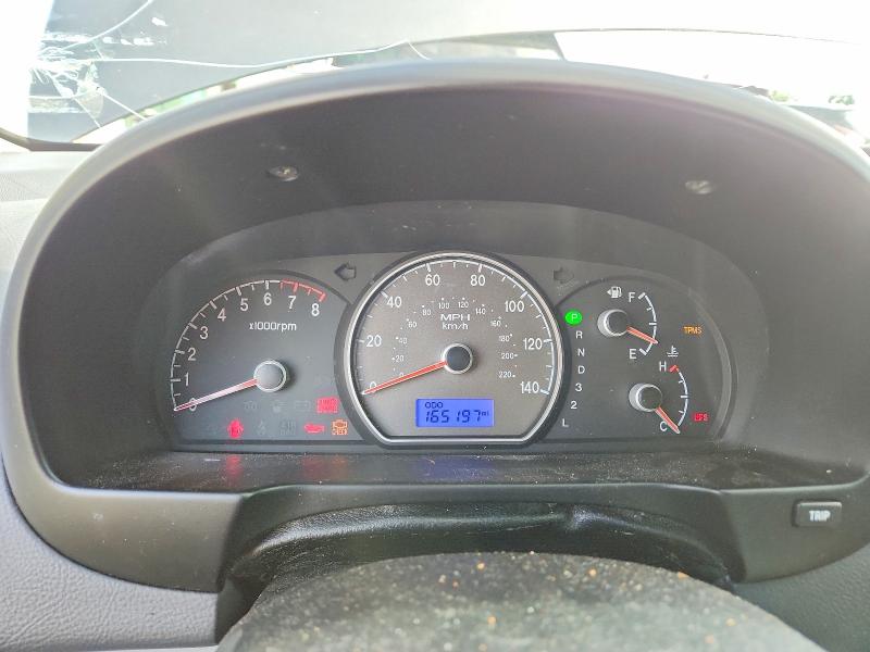 2008 Hyundai Elantra VIN KMHDU46D28U293181 COPART salvage auction — FRONT END, NY - MV-907A SALVAGE CERTIFICATE, sold $400 on 2026-07-27 (photo 9)