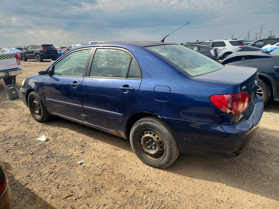 2007 Toyota Corolla VIN JTDBR32E870116548 COPART salvage auction — SIDE, IL - CERTIFICATE OF TITLE, sold $775 on 2026-07-16 (photo 2)
