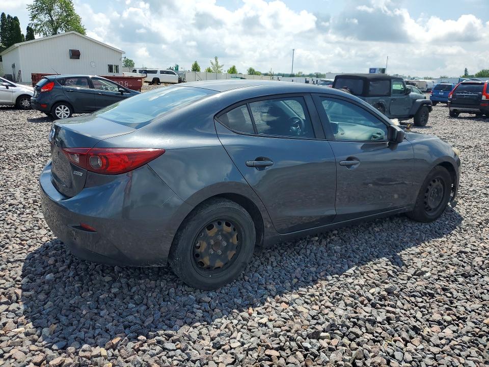 2016 Mazda VIN JM1BM1T7XG1314495 COPART salvage auction — FRONT END, In - Cert Of Title-Salvage Title, sold $250 on 2026-07-21 (photo 3)
