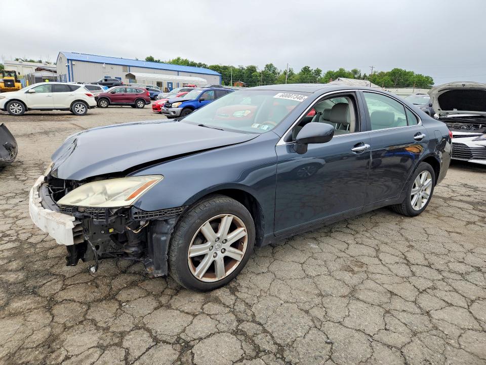 2007 Lexus ES VIN JTHBJ46G972112178 COPART salvage auction — FRONT END, Pa - Certificate Of Salvage, sold $750 on 2026-07-10 (photo 1)