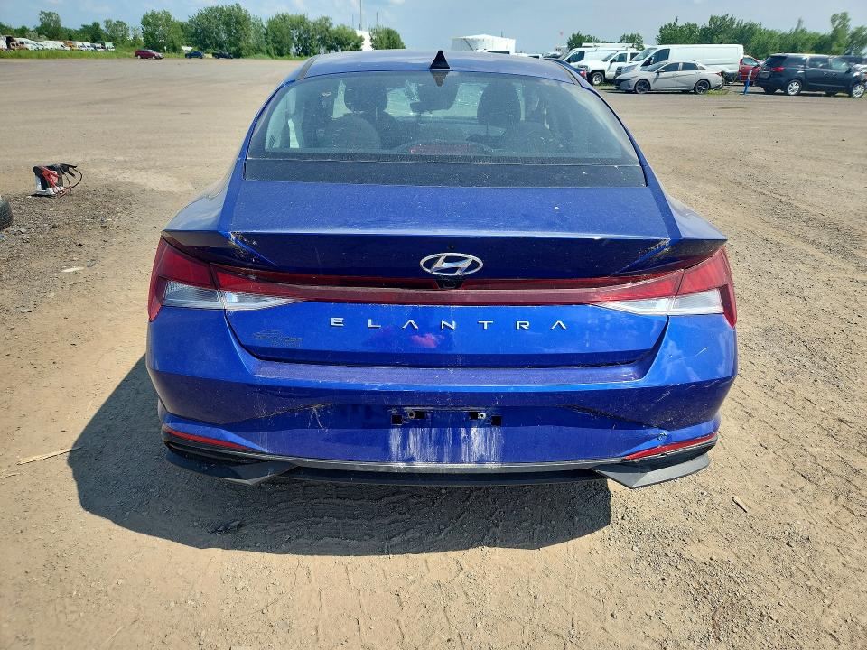2023 Hyundai Elantra VIN KMHLM4AG3PU534340 COPART salvage auction — ALL OVER, QC - GRAVEMENT ACCIDENTE, sold $1,200 on 2026-07-28 (photo 6)