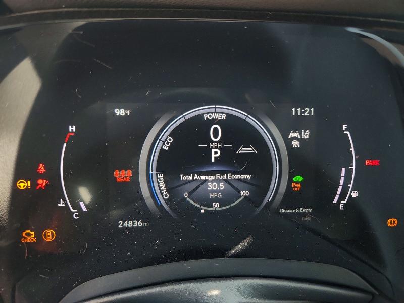 2024 Lexus Rx VIN 2T2BBMCA8RC039481 COPART salvage auction — FRONT END, Tx - Certificate Of Title, sold $28,500 on 2026-10-01 (photo 9)