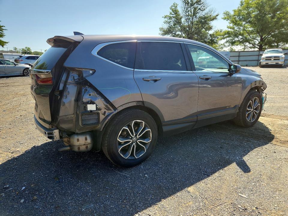 2021 Honda Cr-v VIN 5J6RW1H58ML006333 COPART salvage auction — FRONT END, FL - CERTIFICATE OF TITLE, sold $9,500 on 2026-08-03 (photo 3)