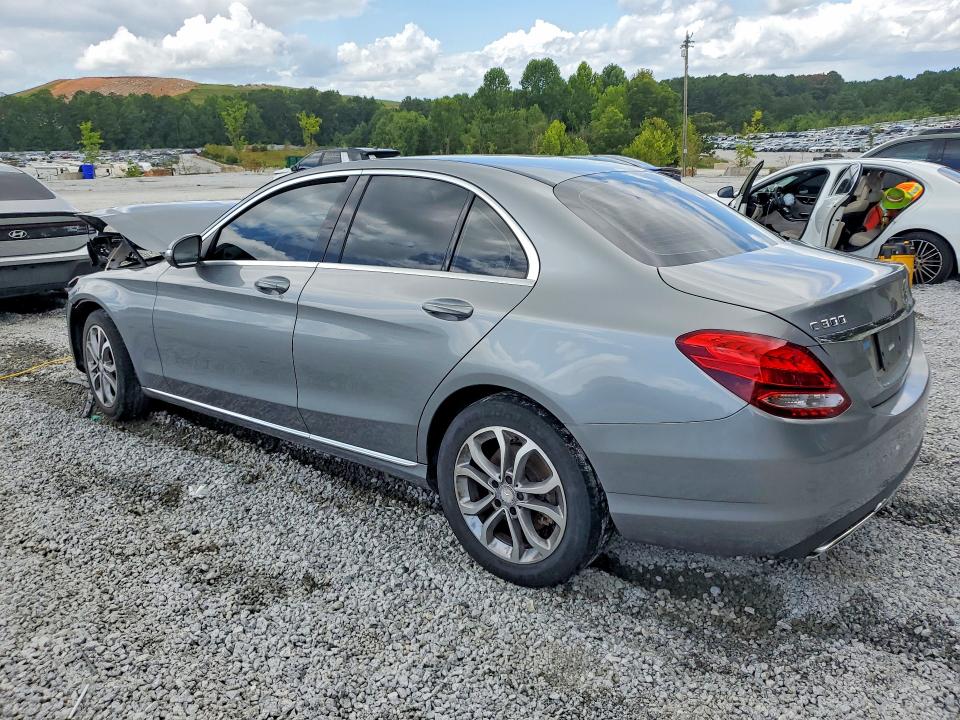 2015 Mercedes-benz C class VIN 55SWF4KB2FU080585 COPART salvage auction — FRONT END, Ga - Certificate Of Title, sold $1,950 on 2026-07-29 (photo 2)