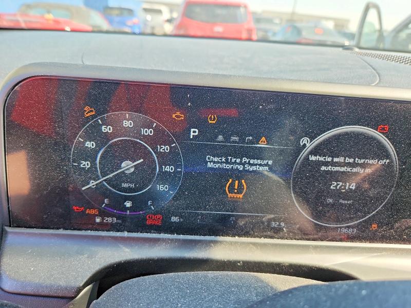 2024 Kia Seltos VIN KNDER2AAXR7651753 COPART salvage auction — REAR END, IN - CERT OF TITLE-SALVAGE TITLE, sold $4,200 on 2026-07-31 (photo 9)