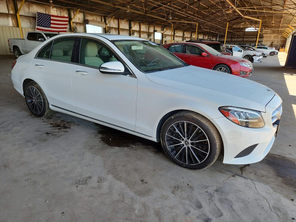 2019 Mercedes-benz C-klasse VIN 55SWF8DB5KU300610 COPART salvage auction — FRONT END, Ca - Salvage Certificate (P), sold $8,500 on 2026-08-17 (photo 4)