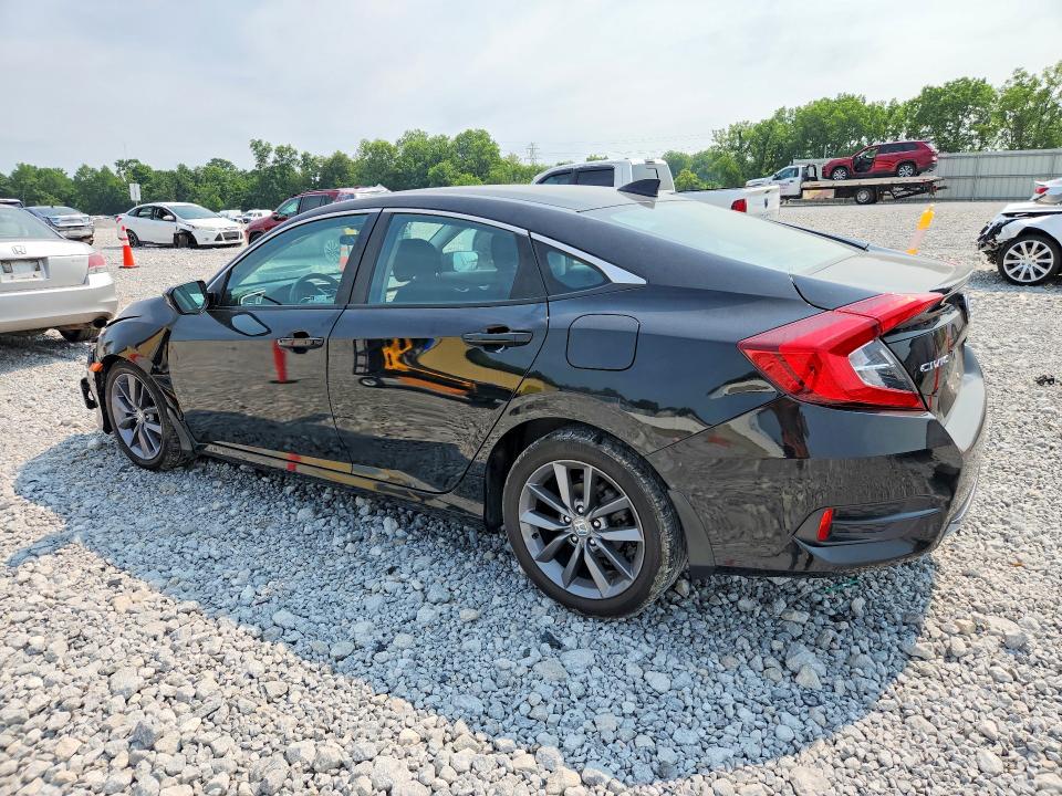 2019 Honda Civic VIN 19XFC1F31KE206804 COPART salvage auction — FRONT END, Oh - Cert Of Title-Salvage, sold $8,500 on 2026-07-31 (photo 2)