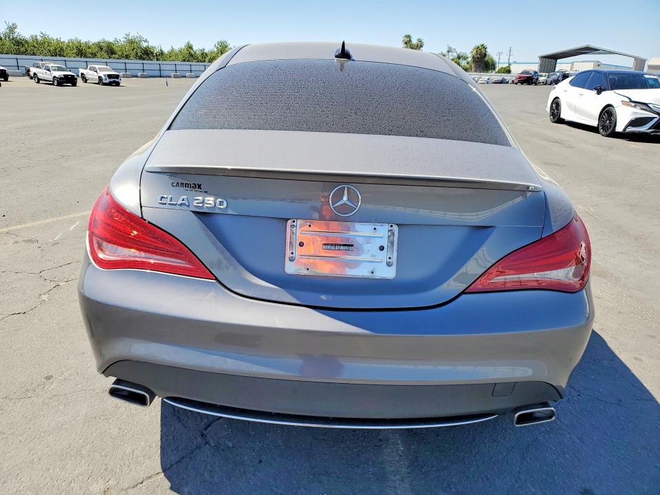 2015 Mercedes-benz Cla-klasse VIN WDDSJ4EB1FN169419 COPART salvage auction — SIDE, CA - SALVAGE CERTIFICATE, sold $1,950 on 2026-08-20 (photo 6)