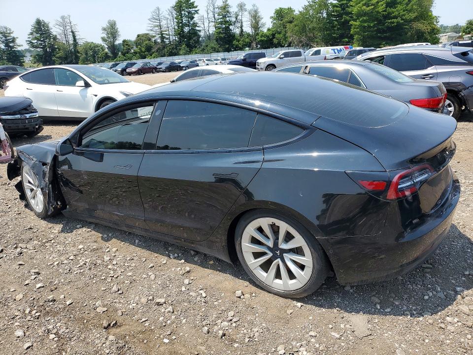 2021 Tesla Model 3 VIN 5YJ3E1EA2MF856560 COPART salvage auction — FRONT END, Md - Cert Of Salvage-Abandoned, sold $3,500 on 2026-07-20 (photo 2)