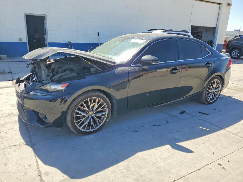 2014 Lexus Is VIN JTHCF1D21E5013846 COPART salvage auction — FRONT END, Ut - Salvage Certificate, sold $450 on 2026-08-31 (photo 1)
