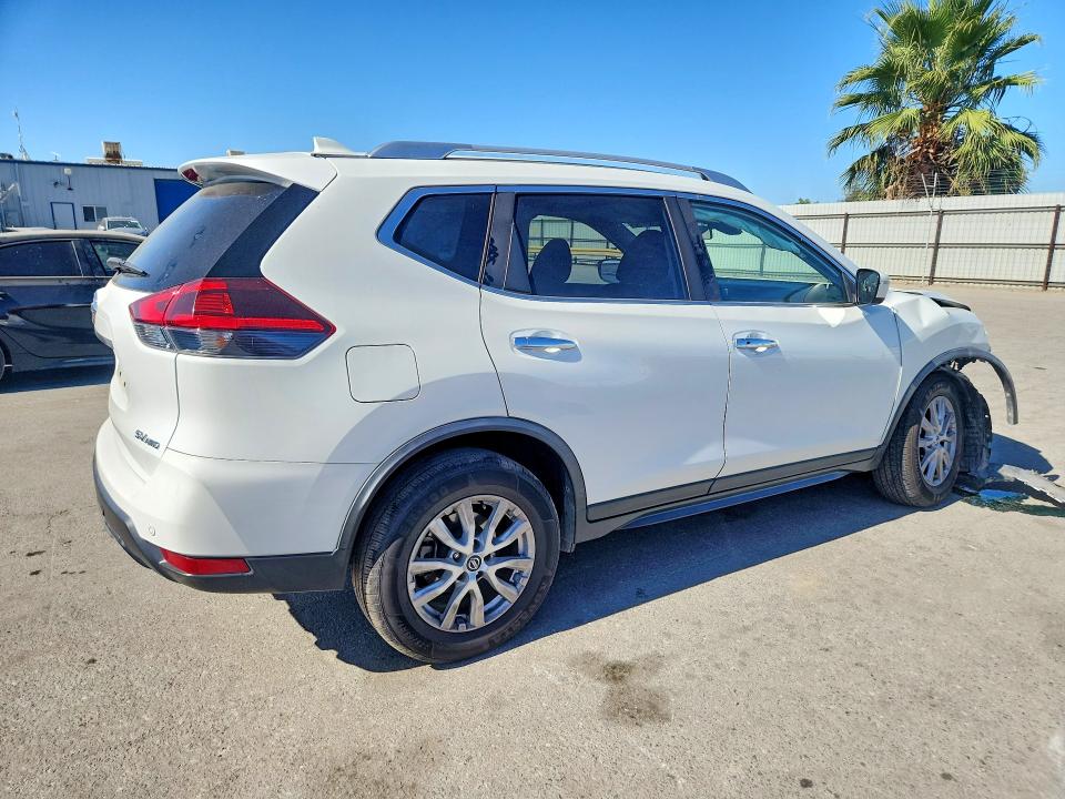 2020 Nissan Rogue VIN JN8AT2MV0LW113305 COPART salvage auction — FRONT END, Ca - Salvage Certificate, sold $2,200 on 2026-07-17 (photo 3)