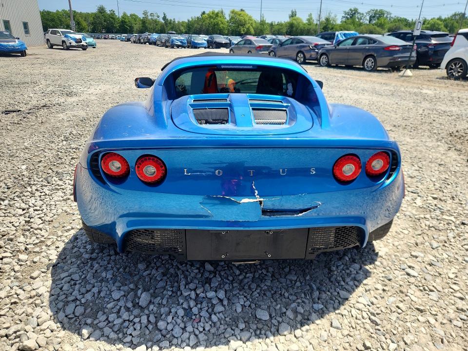 2006 Lotus Elise VIN SCCPC11126HL30539 COPART salvage auction — REAR END, MA - CERT OF TITLE-RECONSTRCTD COLL, sold $19,900 on 2026-07-08 (photo 6)