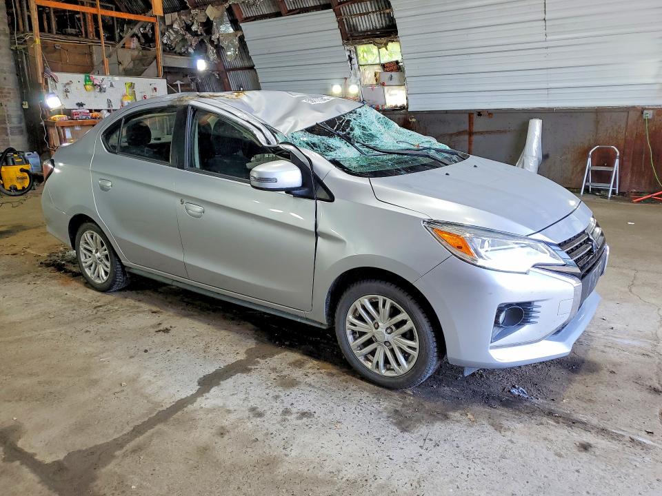 2023 Mitsubishi Mirage VIN ML32FVFJ9PHF01538 COPART salvage auction — ROOF, Ny - Mv-907A Salvage Certificate, sold $1,800 on 2026-07-13 (photo 4)