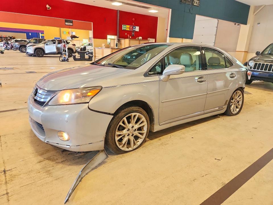 2010 Lexus Hs 250h VIN JTHBB1BA3A2026109 COPART salvage auction — SIDE, CT - CERT OF TITLE-SALVAGE, sold $475 on 2026-07-14 (photo 1)