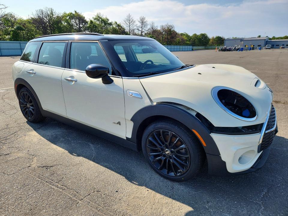 2021 Mini Cooper VIN WMWXJ1C07M2N92808 COPART salvage auction — FRONT END, Ny - Mv-907A Salvage Certificate, sold $2,850 on 2026-08-12 (photo 4)