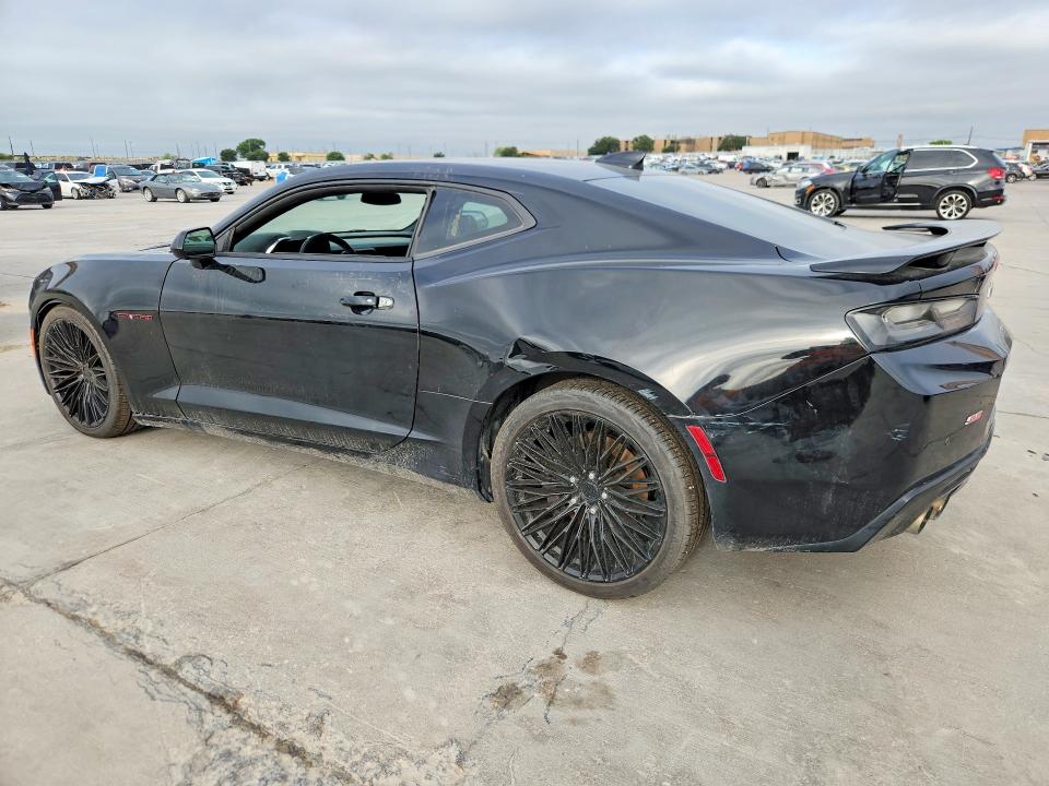 2018 Chevrolet Camaro VIN 1G1FH1R71J0146409 COPART salvage auction — FRONT END, TX - CERTIFICATE OF TITLE (P), sold $13,300 on 2026-07-28 (photo 2)