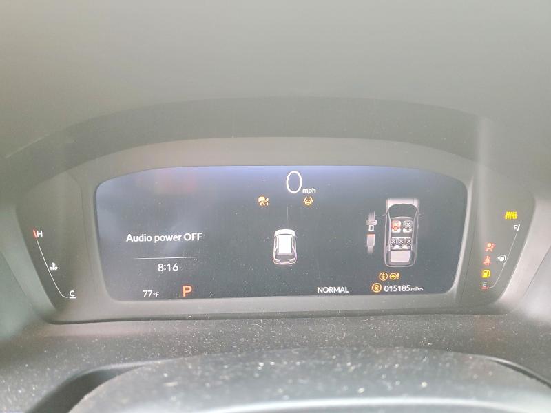2026 Honda Passport VIN 5FNYF9H82TB019042 COPART salvage auction — ALL OVER, Ct - Cert Of Title-Salvage, sold $22,000 on 2026-07-31 (photo 9)
