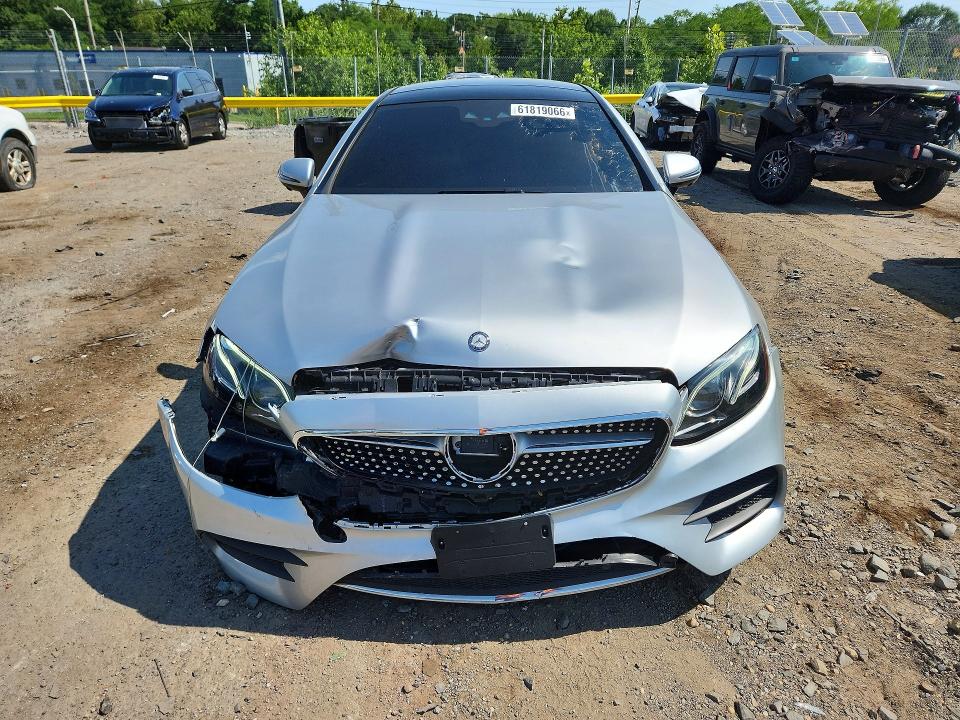 2018 Mercedes-benz E-klasse VIN WDD1J6GB9JF006881 COPART salvage auction — FRONT END, Wv - Certificate Of Title, sold $6,700 on 2026-07-28 (photo 5)