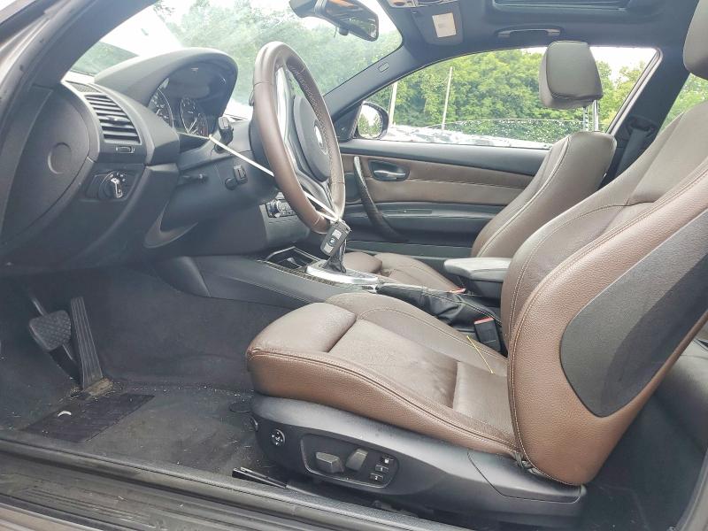 2013 BMW 1er VIN WBAUC9C59DVY60165 COPART salvage auction — FRONT END, Ny - Mv-907A Salvage Certificate, sold $1,600 on 2026-07-28 (photo 7)