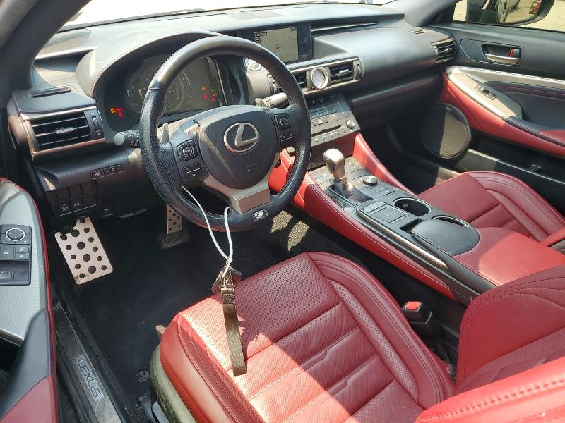 2015 Lexus Rc VIN JTHSE5BC7F5004880 COPART salvage auction — FRONT END, PA - CERTIFICATE OF SALVAGE, sold $175 on 2026-07-31 (photo 8)