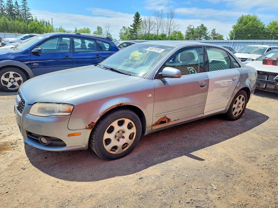 2008 Audi A4 VIN WAUDF68E78A160303 COPART salvage auction — MECHANICAL, On - Permit No Brand - Unfit, sold $300 on 2026-07-23 (photo 1)
