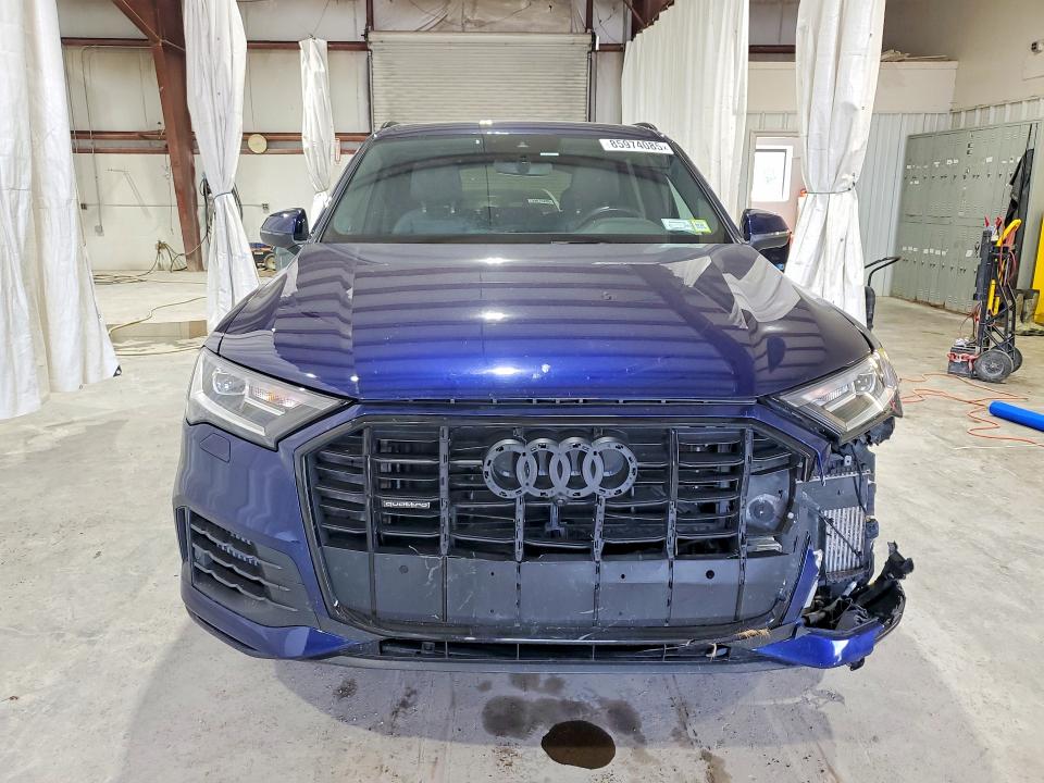 2021 Audi Q7 VIN WA1LXAF70MD012452 COPART salvage auction — FRONT END, Ny - Mv-907A Salvage Certificate, sold $14,000 on 2026-07-27 (photo 5)