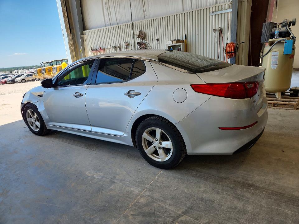 2014 Kia Optima VIN KNAGM4A71E5516865 COPART salvage auction — FRONT END, NE - CERT OF TITLE-SALVAGE, sold $225 on 2026-07-28 (photo 2)