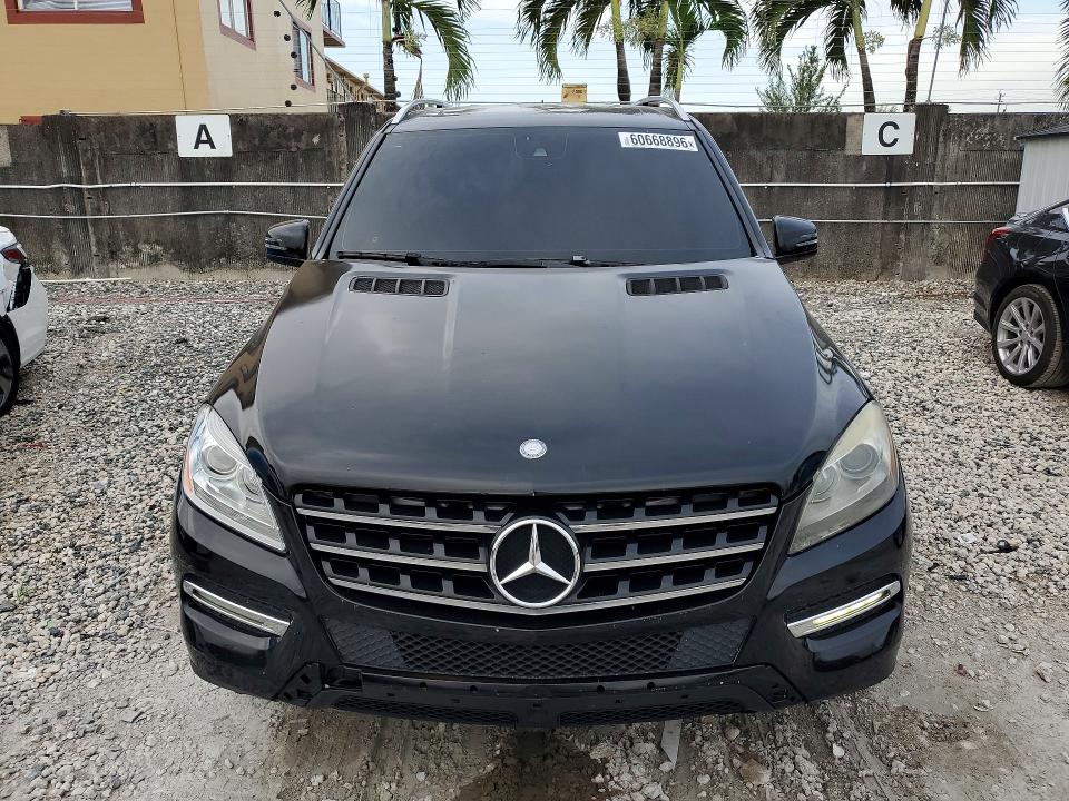 2014 Mercedes-benz M-klasse VIN 4JGDA5JB1EA390874 COPART salvage auction — REAR END, Fl - Cert Of Title-Rebuilt, sold $3,600 on 2026-07-17 (photo 5)