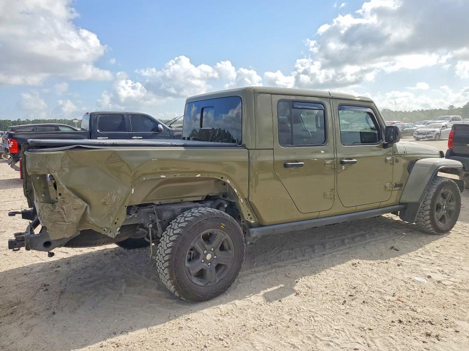 2025 Jeep Gladiator VIN 1C6PJTAG6SL506515 COPART salvage auction — REAR END, TX - SALVAGE VEHICLE TITLE, sold $7,300 on 2026-08-28 (photo 3)