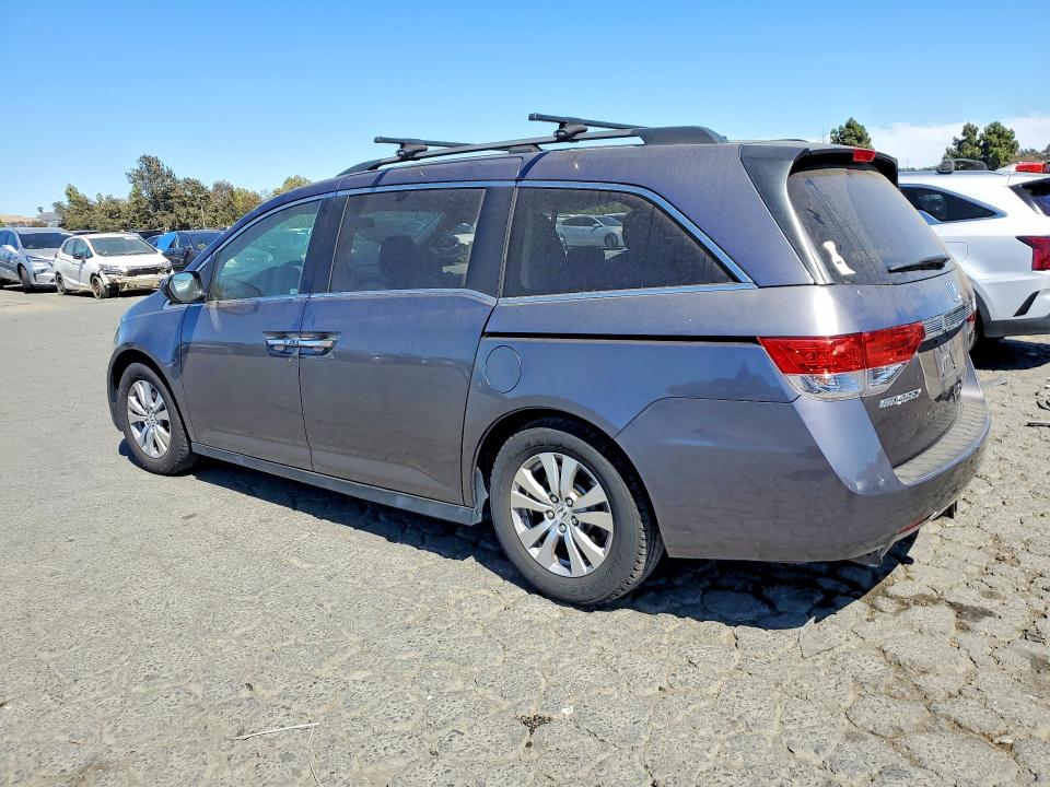 2015 Honda Odyssey VIN 5FNRL5H42FB101649 COPART salvage auction — SIDE, Salvage Title, sold $5,300 on 2026-07-10 (photo 2)