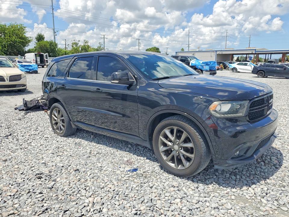 2014 Dodge Durango VIN 1C4RDHDGXEC586200 COPART salvage auction — REAR END, Fl - Cert Of Title Slvg Rebuildable, sold $1,800 on 2026-07-31 (photo 4)