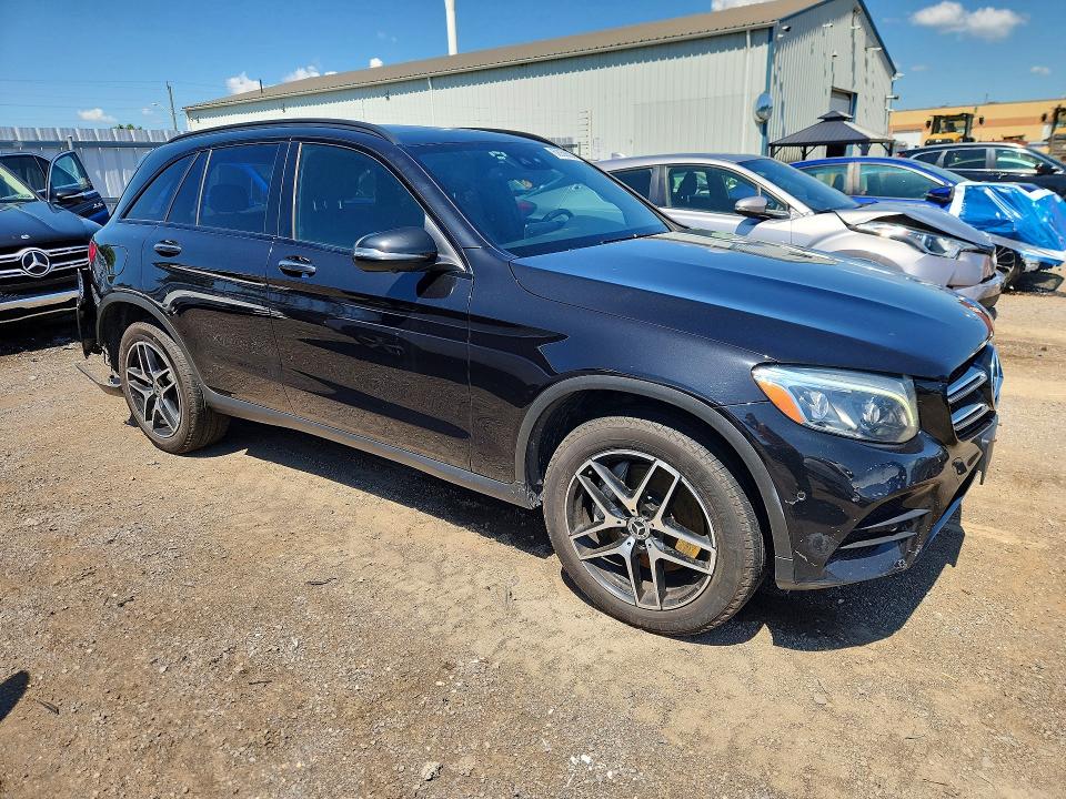 2019 Mercedes-benz Glc VIN WDC0G4KB9KV139710 COPART salvage auction — REAR END, On - Permit No Brand - Unfit, sold $13,900 on 2026-08-11 (photo 4)
